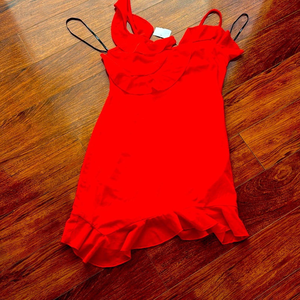 Beautiful, sexy orange dress